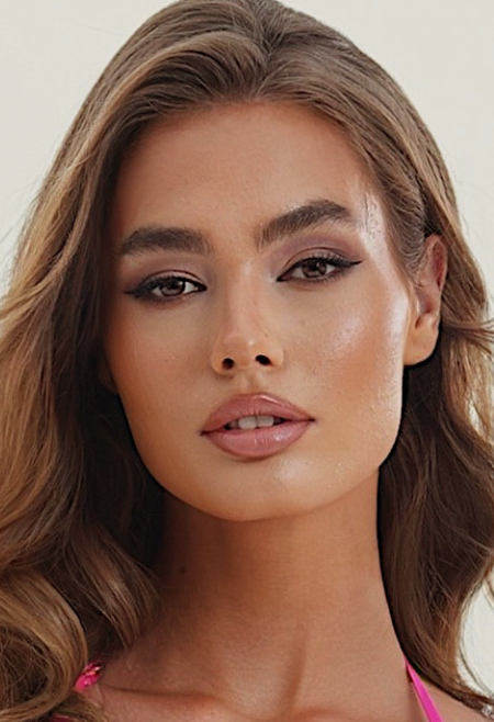 BRONTE GATHERED MESH DRESS