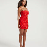 BELLE FLORAL MINI DRESS