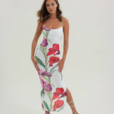 BLAIR SCULPTING MESH DRESS