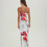 BLAIR SCULPTING MESH DRESS