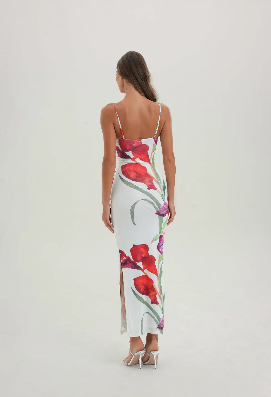 BLAIR SCULPTING MESH DRESS