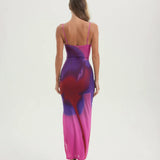 BLAIR SCULPTING MESH DRESS