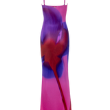 BLAIR SCULPTING MESH DRESS