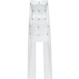 CELESTE CRYSTAL WHITE MINI DRESS