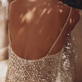 CRYSTAL QUARTZ MAXI DRESS