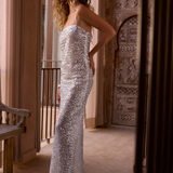 CRYSTAL QUARTZ MAXI DRESS