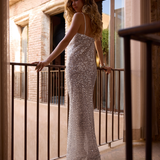 CRYSTAL QUARTZ MAXI DRESS