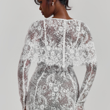 FLORENCE LACE CAPE