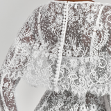 FLORENCE LACE CAPE