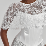 FLORENCE LACE CAPE