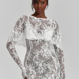 FLORENCE LACE CAPE