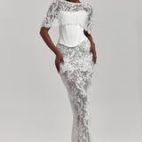 FLORENCE LACE MAXI SKIRT