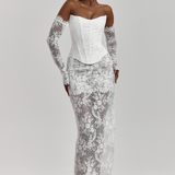 FLORENCE LACE MAXI SKIRT