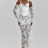 FLORENCE LACE UNDERWIRE CORSET
