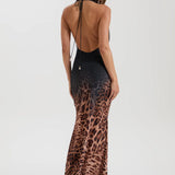 KELLY DRAPED MAXI