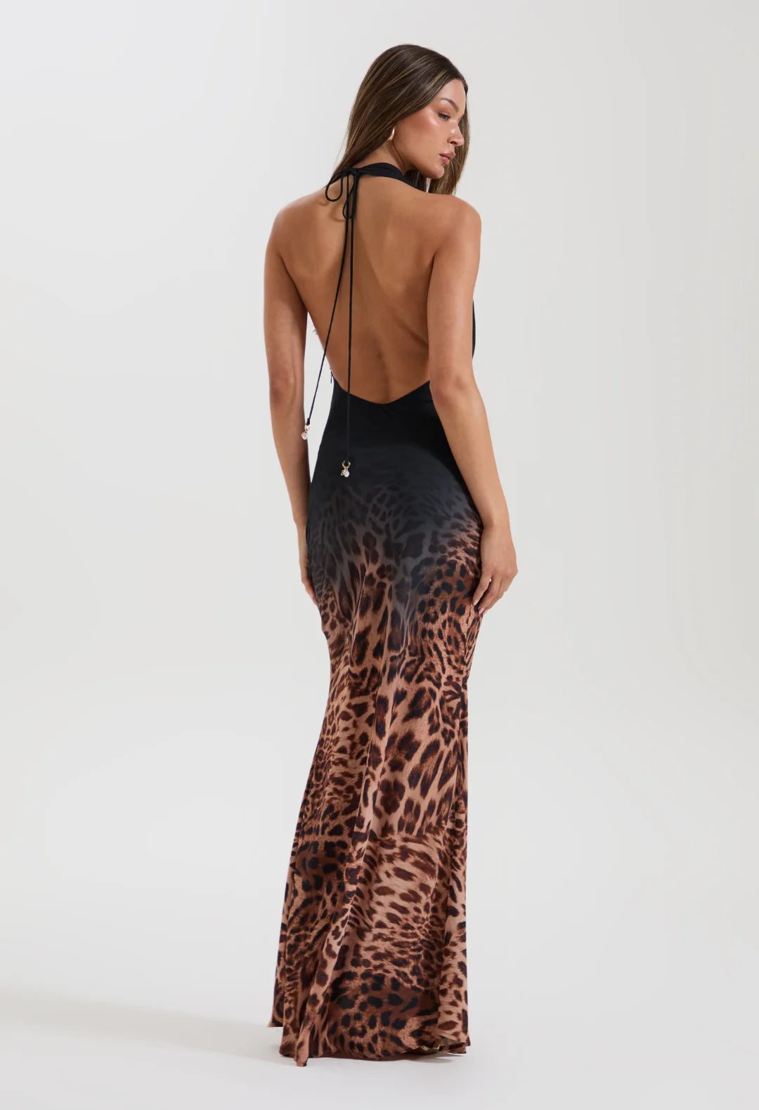 KELLY DRAPED MAXI