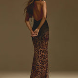 KELLY DRAPED MAXI