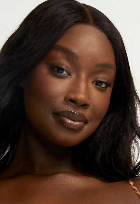 BRONTE GATHERED MESH DRESS