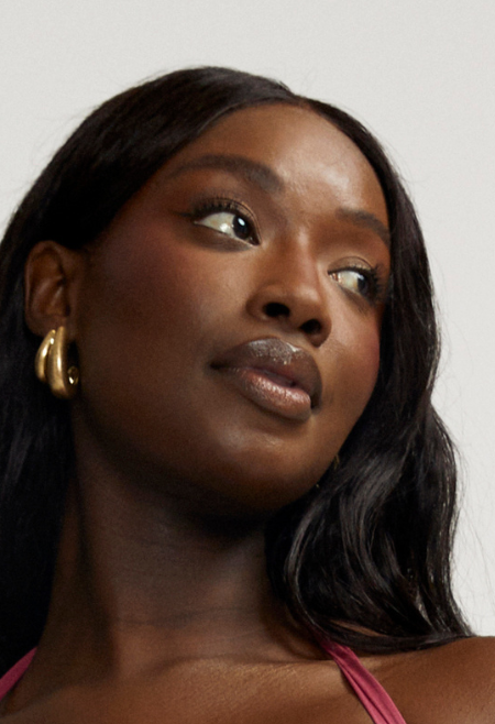 KARIN OMBRE MESH DRESS