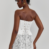 WILES STRAPLESS LACE CORSET