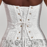 WILES STRAPLESS LACE CORSET