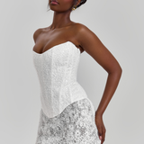 WILES STRAPLESS LACE CORSET
